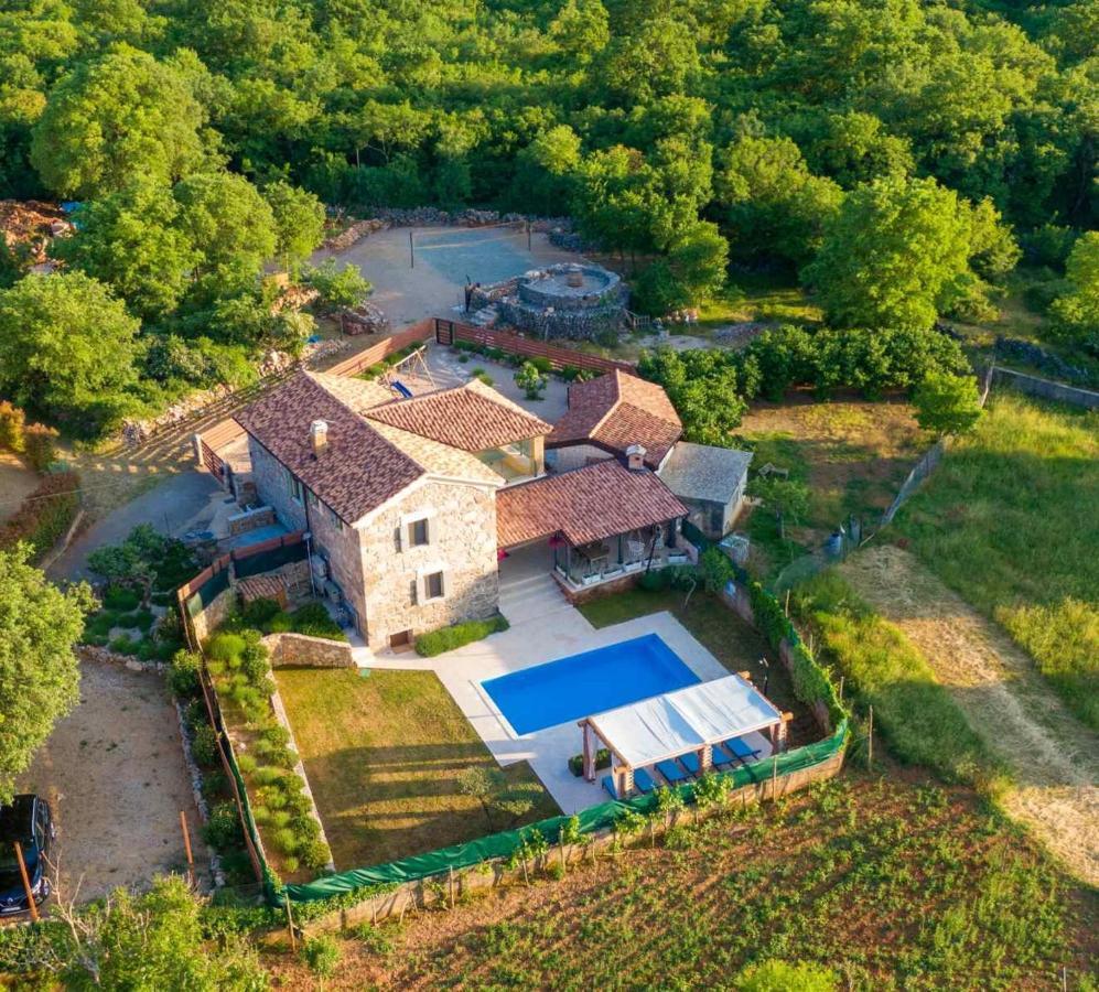 Villa Campiello Heated Pool Vrbnik  Exterior foto